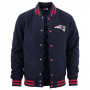 New England Patriots New Era Apparel Varsity Jacke 