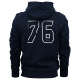 Seattle Seahawks New Era Team Apparel Number zip majica sa kapuljačom 