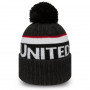 Manchester United New Era Black Bobble Cuff Knit Wintermütze