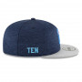 Tennessee Titans New Era 9FIFTY 2018 NFL Official Sideline Road kapa