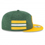 Green Bay Packers New Era 9FIFTY 2018 NFL Official Sideline Home kačket