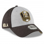 New Orleans Saints New Era 39THIRTY 2018 NFL Official Sideline Road cappellino