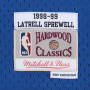 Latrell Sprewell 41 New York Knicks 1998-99 Mitchell & Ness Swingman maglia
