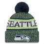 Seattle Seahawks New Era 2018 NFL Cold Weather Sport Knit Wintermütze
