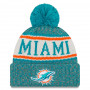Miami Dolphins New Era 2018 NFL Cold Weather Sport Knit Wintermütze