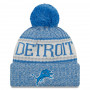Detroit Lions New Era 2018 NFL Cold Weather Sport Knit cappello invernale