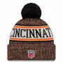 Cincinnati Bengals New Era 2018 NFL Cold Weather Sport Knit cappello invernale