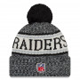 Oakland Raiders New Era 2018 NFL Cold Weather Sport Knit cappello invernale