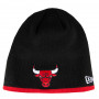 Chicago Bulls New Era Team Skull Knit Wintermütze