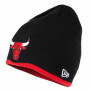 Chicago Bulls New Era Team Skull Knit cappello invernale