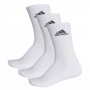 Adidas 3S Crew 3x calze sportive bianche