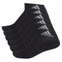 Adidas 3S 6x Ancle nizke športne nogavice črne