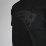 New England Patriots New Era Tonal Black Logo T-Shirt