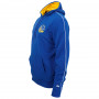 Golden State Warriors New Era Stripe Piping pulover s kapuco