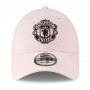 Manchester United New Era 9FORTY Pink Engineered Damen Mütze