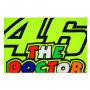 Valentino Rossi VR46 46 The Doctor bandiera 140x90 cm