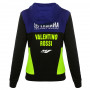 Valentino Rossi VR46 Yamaha ženska zip majica sa kapuljačom