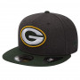 Green Bay Packers New Era 9FIFTY Heather cappellino