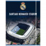 Real Madrid Santiago Bernabeu mapa z elastiko