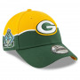 Green Bay Packers New Era 9FORTY 2019 NFL Draft cappellino 
