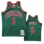 Derrick Rose 1 Chicago Bulls 2008-09 Mitchell & Ness Authentic Alternate maglia