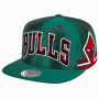 Chicago Bulls Mitchell & Ness Green Jersey kačket