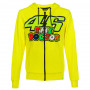 Valentino Rossi VR46 The Doctor zip majica sa kapuljačom