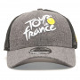 Tour de France 2019 New Era 9FORTY Trucker Chambray Front cappellino
