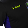 Valentino Rossi VR46 Yamaha Monster Black T-Shirt 