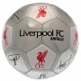 Liverpool Ball mit Unterschriften