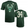 Giannis Antetokounmpo 34 Milwaukee Bucks Standing Tall T-Shirt