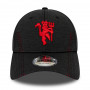 Manchester United New Era 9FORTY Shadowtech Perf Black cappellino
