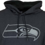Seattle Seahawks New Era Tonal Black pulover sa kapuljačom