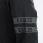 Philadelphia Eagles New Era Tonal Black pulover sa kapuljačom