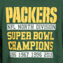 Green Bay Packers New Era Large Graphic duks sa kapuljačom