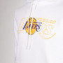 Los Angeles Lakers New Era Graphic Overlap felpa con cappuccio