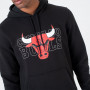 Chicago Bulls New Era Graphic Overlap pulover sa kapuljačom