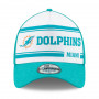 Miami Dolphins New Era 39THIRTY 2019 NFL Official Sideline Home 1966s cappellino