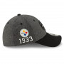 Pittsburgh Steelers New Era 39THIRTY 2019 NFL Official Sideline Home 1933s cappellino 
