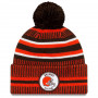Cleveland Browns New Era 2019 NFL Official On-Field Sideline Cold Weather Home Sport 1946 cappello invernale