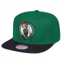 Boston Celtics Mitchell & Ness Team Logo 2 Tone kapa