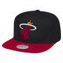 Miami Heat Mitchell & Ness Team Logo 2 Tone cappellino