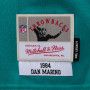 Dan Marino 13 Miami Dolphins 1984 Mitchell & Ness Throwbacks Legacy maglia 