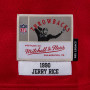 Jerry Rice 80 San Francisco 49ers 1990 Mitchell & Ness Throwbacks Legacy maglia