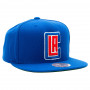 Los Angeles Clippers Mitchell & Ness Solid Team Colour Mütze