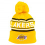 Los Angeles Lakers Cuff Pom Youth cappello invernale per bambini 58-62 cm