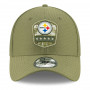 Pittsburgh Steelers New Era 39THIRTY 2019 On-Field Salute to Service Mütze
