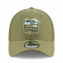 Seattle Seahawks New Era 39THIRTY 2019 On-Field Salute to Service cappellino