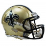 New Orleans Saints Riddell Speed Mini Helm
