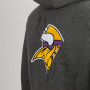 Minnesota Vikings Oversized Split Print Zip Thru duks sa kapuljačom